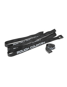 ROUGH COUNTRY Correas de Amarre de Carga | Cam Buckle | 1" x 9' | Par 2