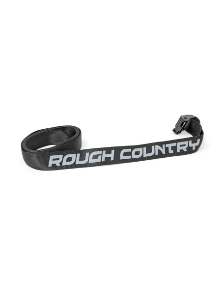 ROUGH COUNTRY Correas de Amarre de Carga | Hebilla Cam | 1,5" x 9' | Par