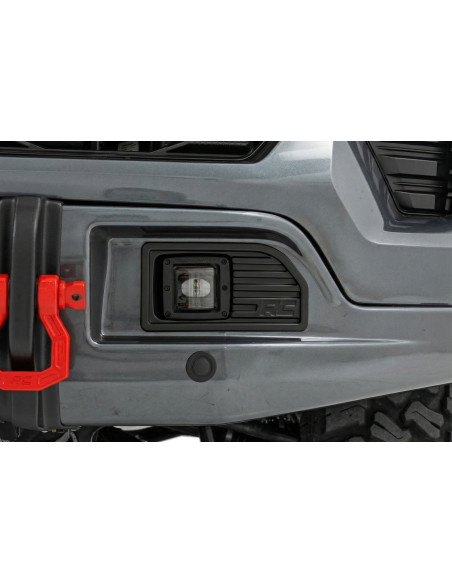 ROUGH COUNTRY Paragolpes FXS G6M Dark Ash | Chevy Silverado 1500 4x4/4x2 (2023-2026)