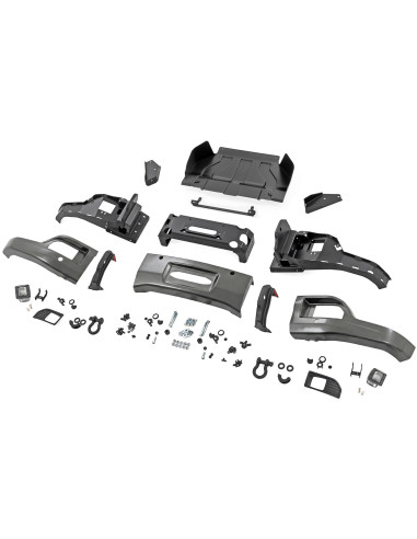 ROUGH COUNTRY Paragolpes FXS G6M Dark Ash | Chevy Silverado 1500 4x4/4x2 (2023-2026)