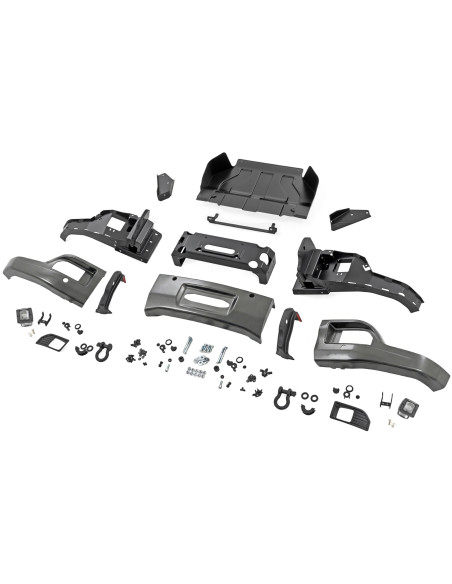 ROUGH COUNTRY Paragolpes FXS G6M Dark Ash | Chevy Silverado 1500 4x4/4x2 (2023-2026)