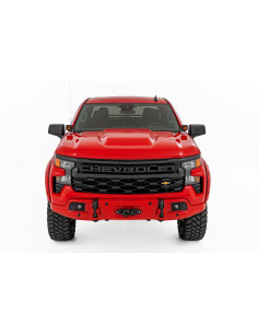 ROUGH COUNTRY Paragolpes FXS Cover G7C Rojo Hot | Chevy Silverado 1500 4x4/4x2 (2023-2026) 2