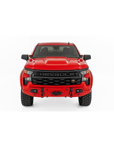 ROUGH COUNTRY Paragolpes FXS Cover G7C Rojo Hot | Chevy Silverado 1500 4x4/4x2 (2023-2026)