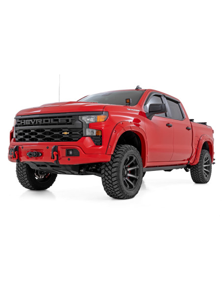 ROUGH COUNTRY Paragolpes FXS Cover G7C Rojo Hot | Chevy Silverado 1500 4x4/4x2 (2023-2026)