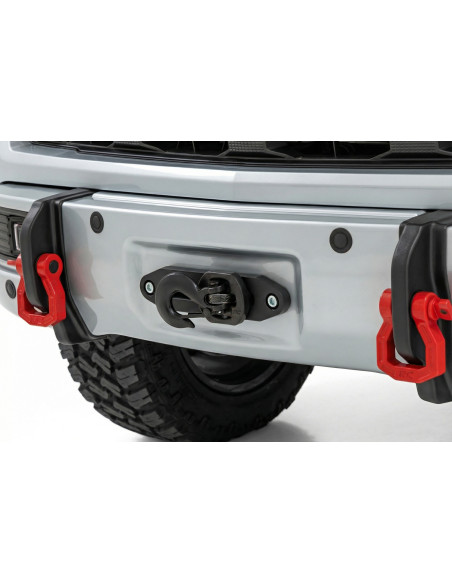 ROUGH COUNTRY Paragolpes FXS GAN Silver Ice Metallic | Chevy Silverado 1500 4x4/4x2 (23-26)