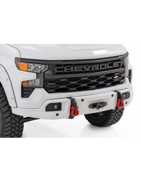ROUGH COUNTRY Paragolpes FXS GAZ Summit White Chevy Silverado 1500 4x2/4x4 (2023-2026)