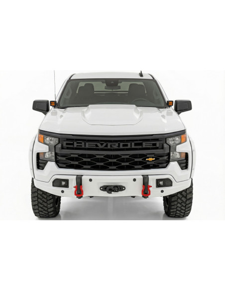 ROUGH COUNTRY Paragolpes FXS GAZ Summit White Chevy Silverado 1500 4x2/4x4 (2023-2026)