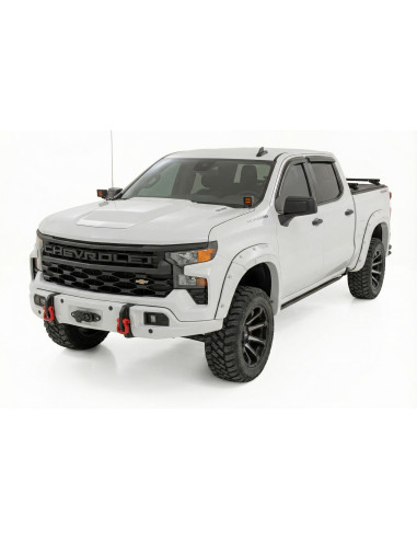 ROUGH COUNTRY Paragolpes FXS GAZ Summit White Chevy Silverado 1500 4x2/4x4 (2023-2026)
