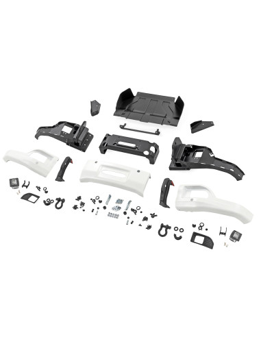 ROUGH COUNTRY Paragolpes FXS GAZ Summit White Chevy Silverado 1500 4x2/4x4 (2023-2026)