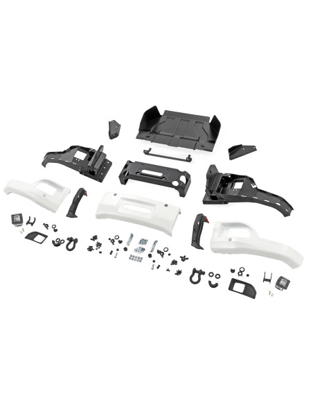 ROUGH COUNTRY Paragolpes FXS GAZ Summit White Chevy Silverado 1500 4x2/4x4 (2023-2026)