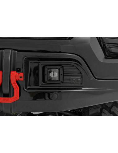 ROUGH COUNTRY Paragolpes FXS GB8 Mosaic Black | Chevy Silverado 1500 4x2/4x4 (2023-2026)
