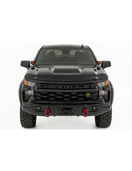 ROUGH COUNTRY Paragolpes FXS Negro GBA | Chevy Silverado 1500 4x2/4x4 (2023-2026)