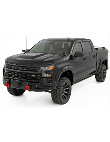 ROUGH COUNTRY Paragolpes FXS Negro GBA | Chevy Silverado 1500 4x2/4x4 (2023-2026)