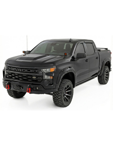 ROUGH COUNTRY Paragolpes FXS Negro GBA | Chevy Silverado 1500 4x2/4x4 (2023-2026)