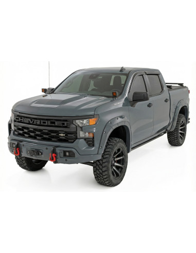 ROUGH COUNTRY Paragolpes FXS GBD Cypress Gray | Chevy Silverado 1500 4x4/4x2 (2023-2026)