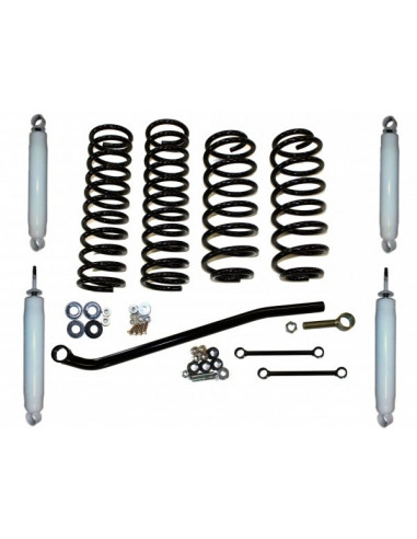 3" Foundation Series Lift Kit JEEP WJ with Shocks DT 8000