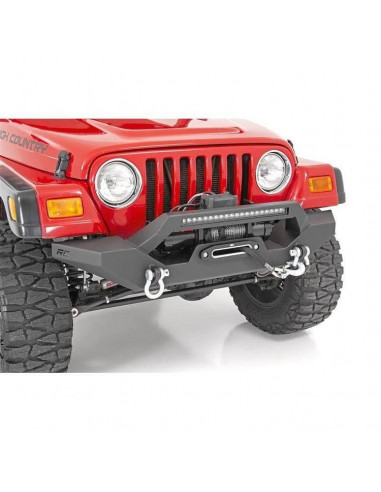 Full Width Front LED 20" Winch Bumper Rough Country