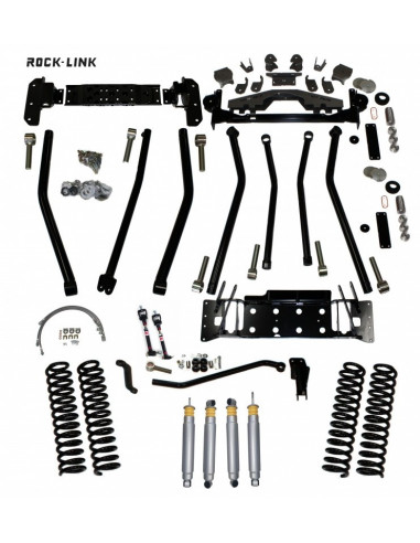 4" ROCK-LINK PRO Long Arm Lift Kit