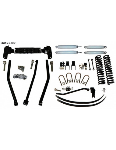 4" ROCK-LINK PRO Long Arm Lift Kit