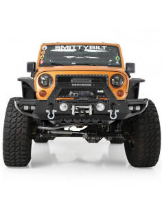 END CAP FRONT MODULAR BUMPER SMITTYBILT STRYKER JEEP JK -...