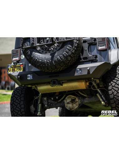 Rebel Off Road Summit Series Rear Bumper, Jeep Wrangler JK