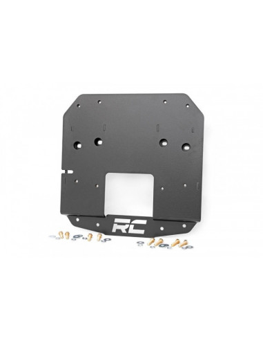 TIRE CARRIER RELOCATION PLATE ROUGH COUNTRY JEEP JL