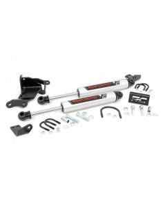 ROUGH COUNTRY AMORTIGUADOR DE DIRECCION V2 Doble 2.5-8" |...