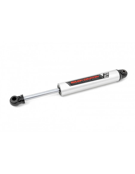 ROUGH COUNTRY V2 Steering Stabilizer | Jeep Wrangler JL | Jeep Gladiator JT