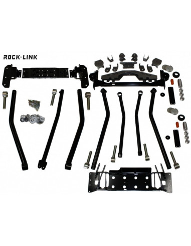 UPGRADE FRONT AND REAR LONG ARM IRONROCK JEEP XJ