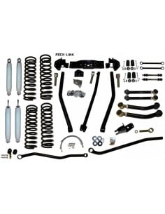 7" KIT ROCK-LINK LONG ARM DELANTERO Y CORTO TRASERO JEEP ZJ