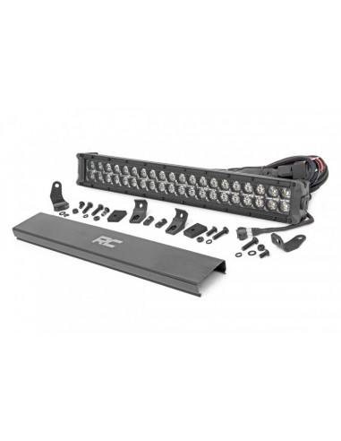 20" BLACK SERIES LED LIGHT DUAL ROW AMBER DRL ROUGH COUNTRY