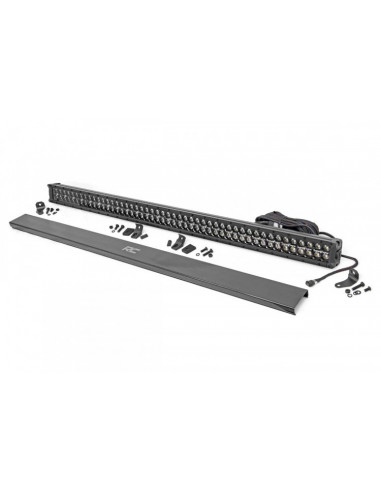 50" BLACK SERIES LED LIGHT DUAL ROW WHITE DRL ROUGH COUNTRY