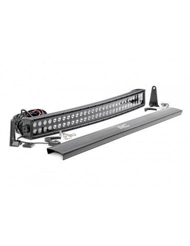 30" BLACK SERIES LED LIGHT CURVED DUAL ROW ROUGH COUNTRY