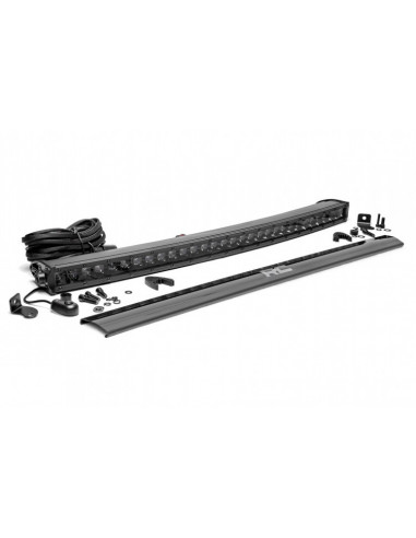 30" BLACK SERIES LED LIGHT CURVED SINGLE ROW ROUGH COUNTRY