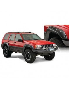 BUSHWACKER ALETINES CUTOUT STYLE 4PC JEEP GRAND...