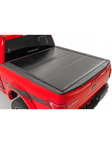 5' HARD LOW PROFILE BED COVER FORD RANGER 2WD/4WD (2019-2022) ROUGH COUNTRY