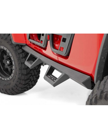 ROUGH COUNTRY Contoured Drop Steps | Jeep Gladiator JT