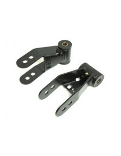 SHACKLE ADJUSTABLE IRONROCK - LIFT 1" - 2" - JEEP XJ