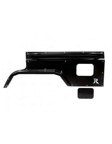 RUSTY'S REAR STEEL FENDER FLARES -  (PAIR) - POWDERCOATED JEEP CHEROKEE XJ 4 doors