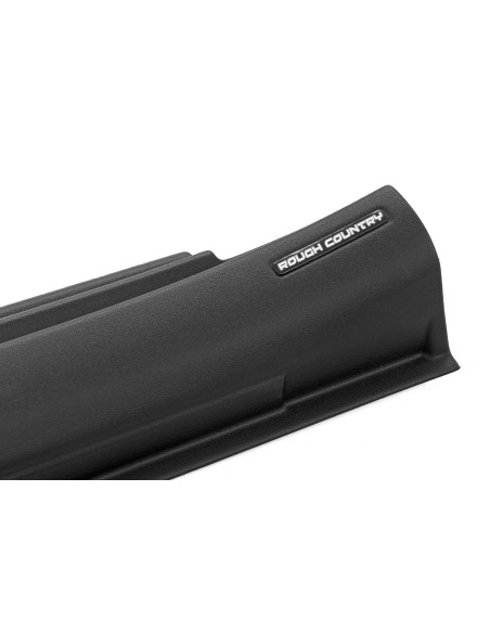 ROUGH COUNTRY Trail Cladding | Protectores de Rocker Sill | Chevy Silverado 1500 4x2/4x4 (19-26)