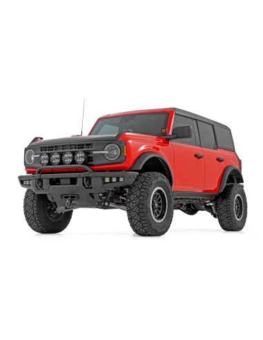 ROUGH COUNTRY Trail Cladding Protector de Rocker | 4 Puertas | Ford Bronco 4x4 (2021-2026)