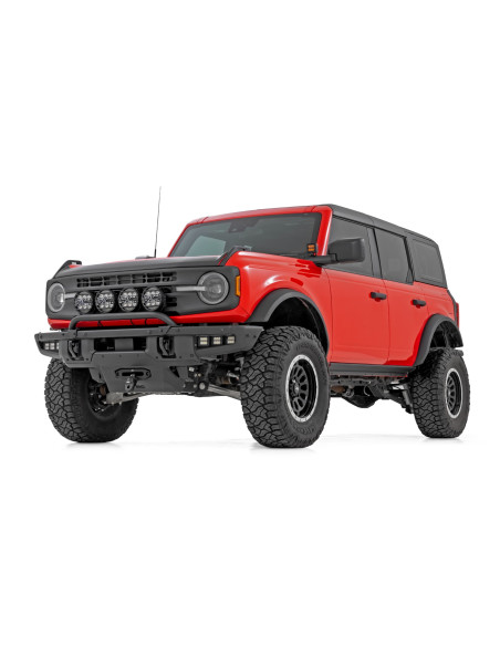 ROUGH COUNTRY Trail Cladding Protector de Rocker | 4 Puertas | Ford Bronco 4x4 (2021-2026)