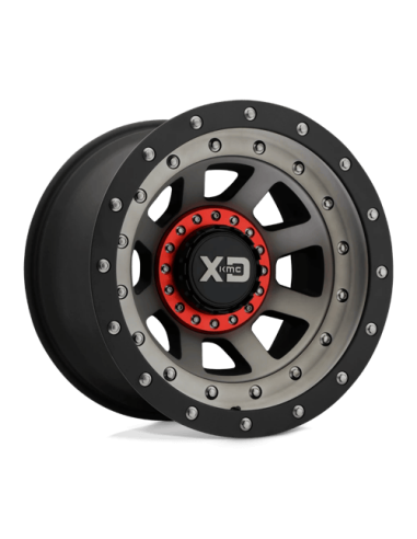 XD137 17X9 6X135/5.5 S-BLK DTCC -12MM