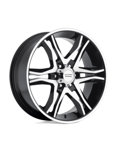 AR893 MAINLINE 17X8 6X5.5 G-BLK/MCH 0MM