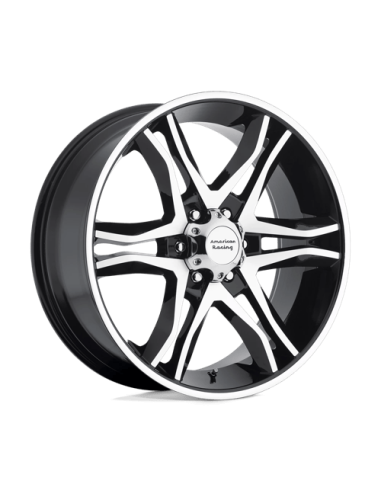 AR893 MAINLINE 17X8 6X5.5 G-BLK/MCH 0MM