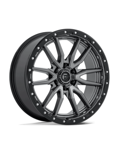 REBEL 22X9 6X5.5 106 +20 M-GMTL-BLK-RG - Apto Patrol CB110