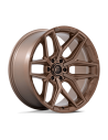 FLUX 18X9 6X5.5 106 +20 PLTNM-BRNZ - Apto Patrol CB110