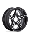 HE1827 14X6 5X4.5 -6 G-BLK-MCH (NO CAP)