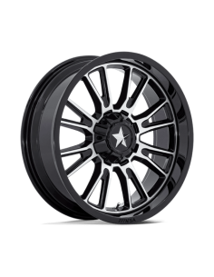 THUNDERLIPS UTV 14X7 4X137/156 G-BLK MCH