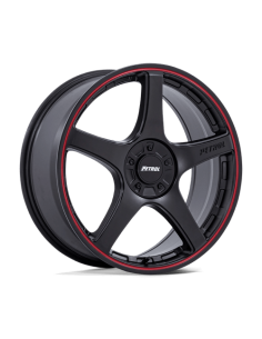 P2E 19X8 5X110/115 72 +40 M-BLK RD-LP